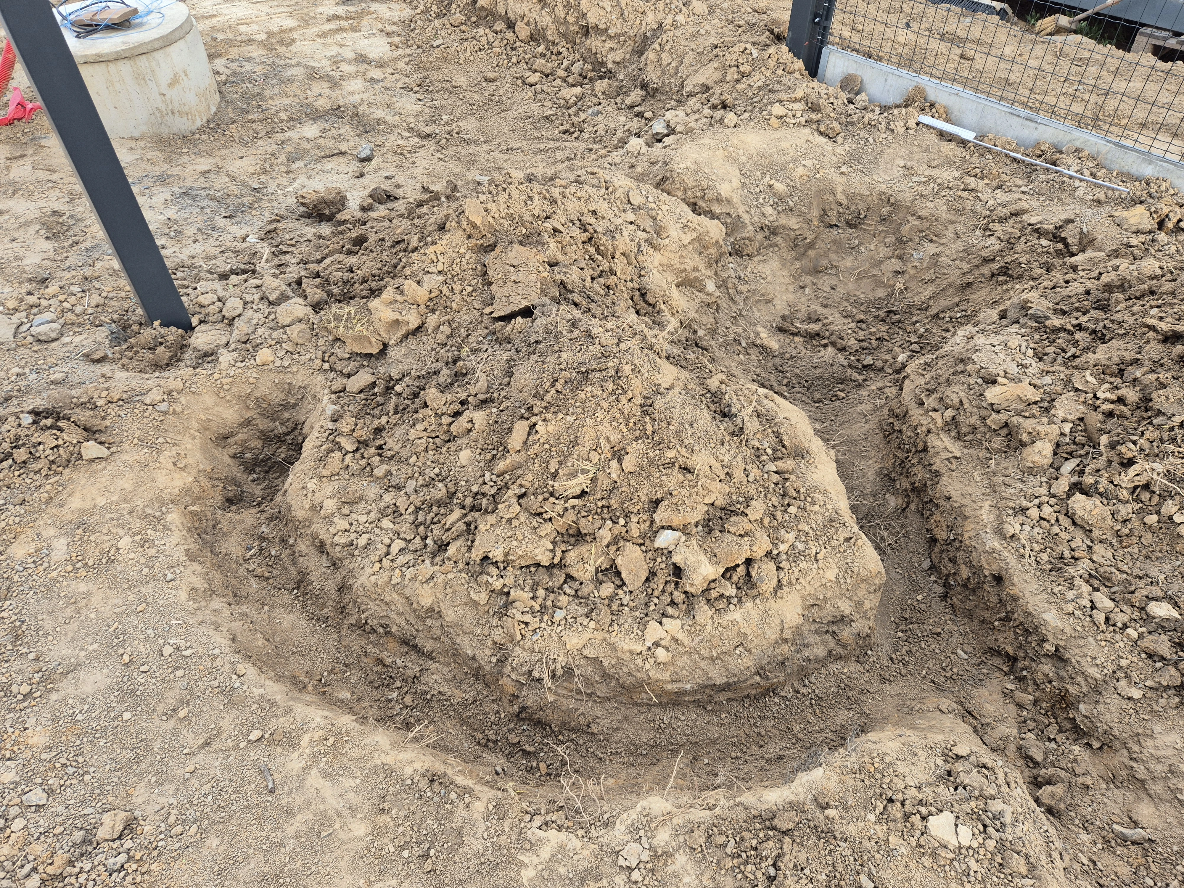 Výkop pro inženýrské sítě